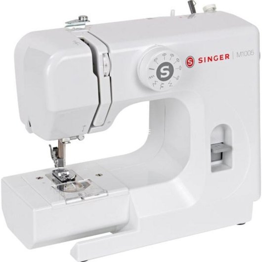 Nähmaschine Singer M1005 Weiß Halbautomatisch 32 Nähte
