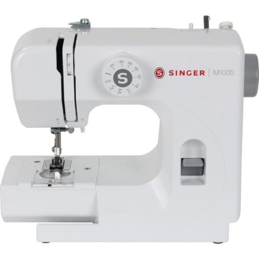 Nähmaschine Singer M1005 Weiß Halbautomatisch 32 Nähte