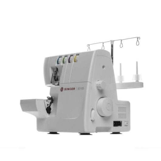 Máquina de coser Singer S0105 Overlock 1300 puntadas Brazo libre Luz integrada