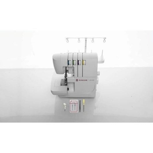 Máquina de coser Singer S0105 Overlock 1300 puntadas Brazo libre Luz integrada
