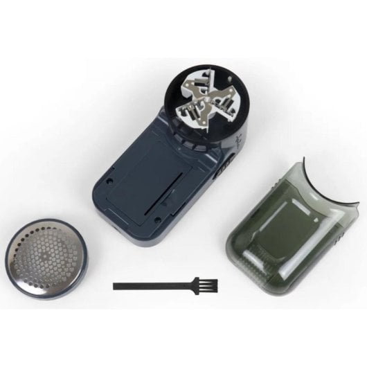Quitapelusas Jata JEQP6688 Acero Inoxidable Gris Recipiente Extraíble Batería
