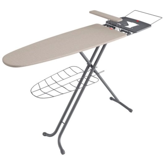 Tabla de planchar Rayen 6138 tamaño completo premium algodón poliéster beige 120x41