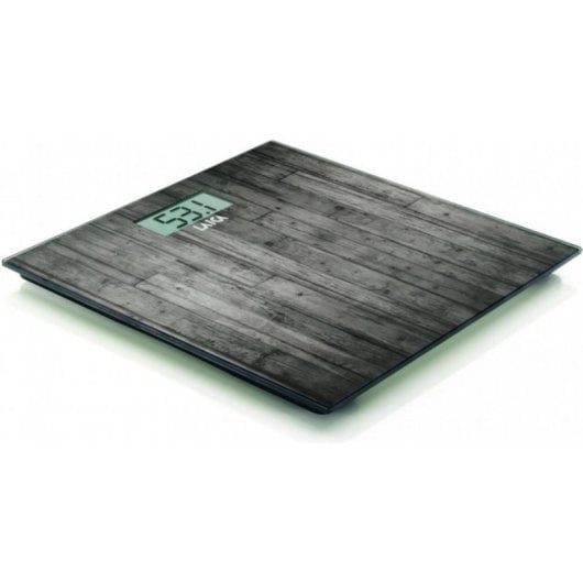 Personenwaage Laica PS1065N Elektronisch Holzoptik 180 kg LCD Glasoberfläche