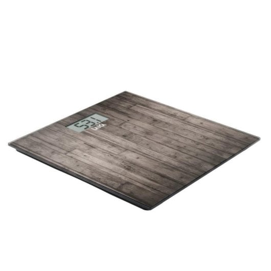 Personenwaage Laica PS1065N Elektronisch Holzoptik 180 kg LCD Glasoberfläche