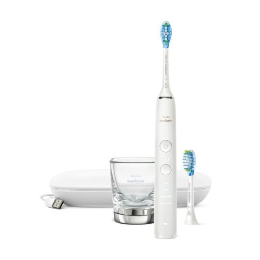 Cepillo eléctrico Philips Sonicare DiamondClean 9000 HX9913/17 vibratorio blanco Bluetooth