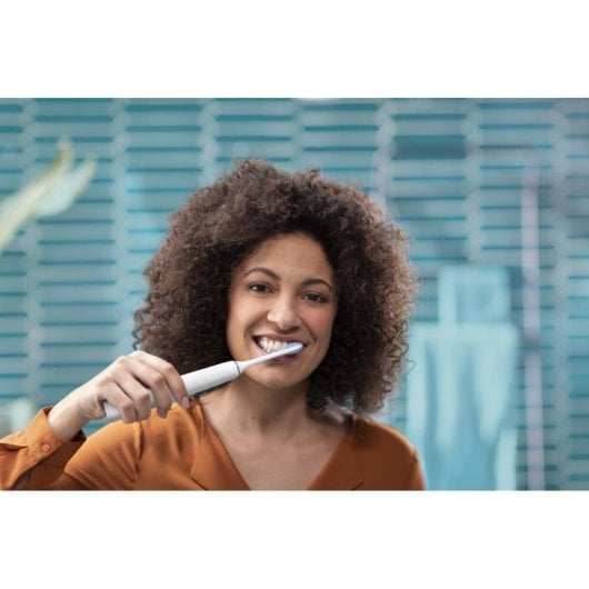 Cepillo eléctrico Philips Sonicare DiamondClean 9000 HX9913/17 vibratorio blanco Bluetooth