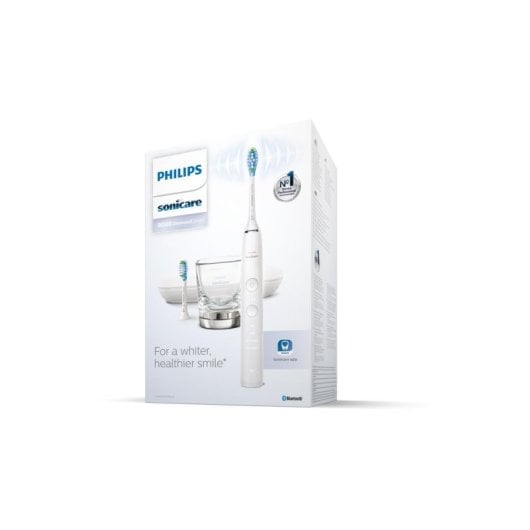 Cepillo eléctrico Philips Sonicare DiamondClean 9000 HX9913/17 vibratorio blanco Bluetooth
