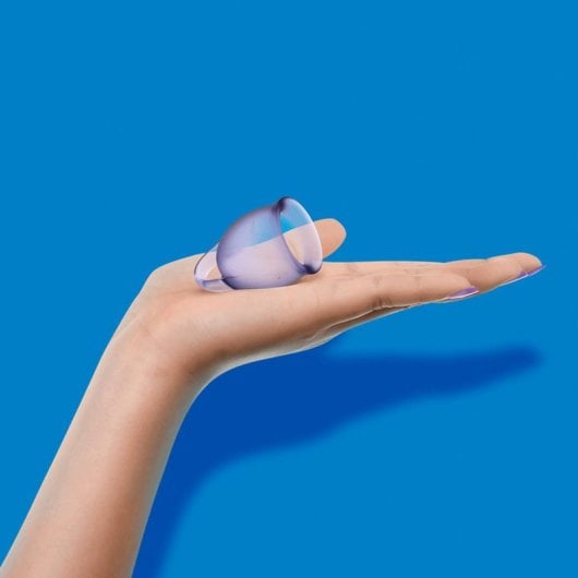 Coupelle menstruelle Satisfyer Feel Confident violet silicone 15 ml et 20 ml (lot de 2)