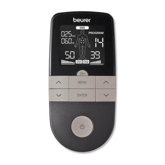 Electroestimulador Beurer EM1R RELIEF+ 64 aplicaciones 50 niveles intensidad LCD