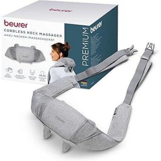 Electroestimulador Beurer MG154 Nuca Gris Lavable Batería 10 W