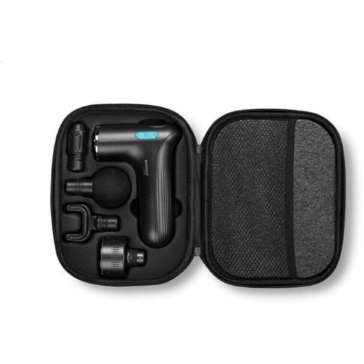 Pistola de masaje Medisana MG-50E 20W Frío Calor 4 cabezales Batería USB Negro