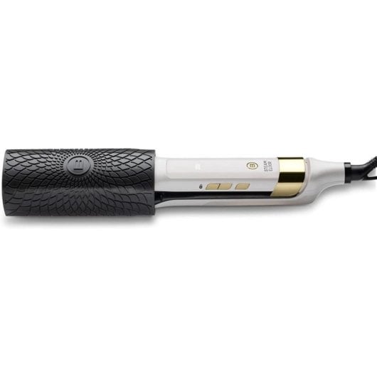 Prancha de cabelo Bellissima Steam Elixir Vapor Cerâmica 170-230°C Tela LED Branco