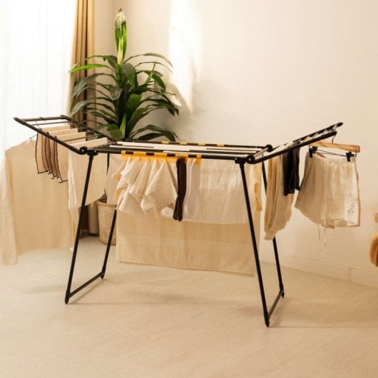 Étendoir à linge pliable Newlux Bold V22 Noir