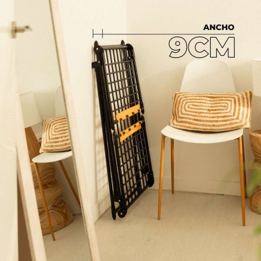 Étendoir à linge pliable Newlux Bold V22 Noir