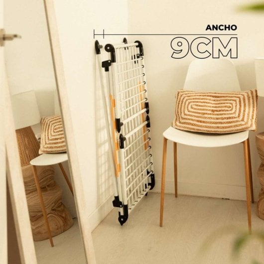 Étendoir à linge pliable Newlux Bold V22 Blanc