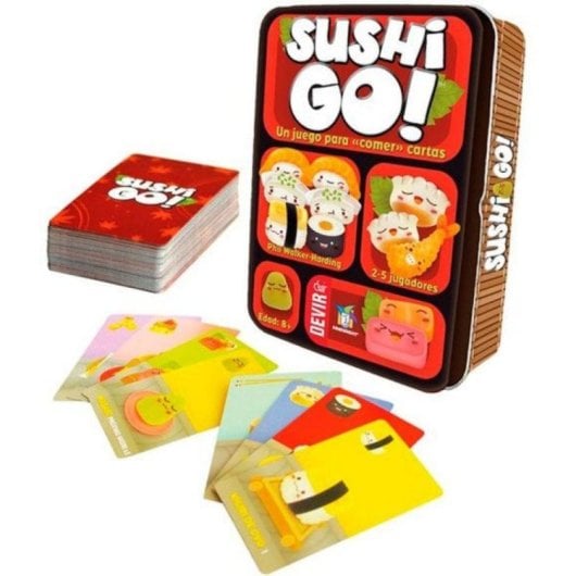 Devir Sushi Go, Juego de Cartas, Juego de Mesa