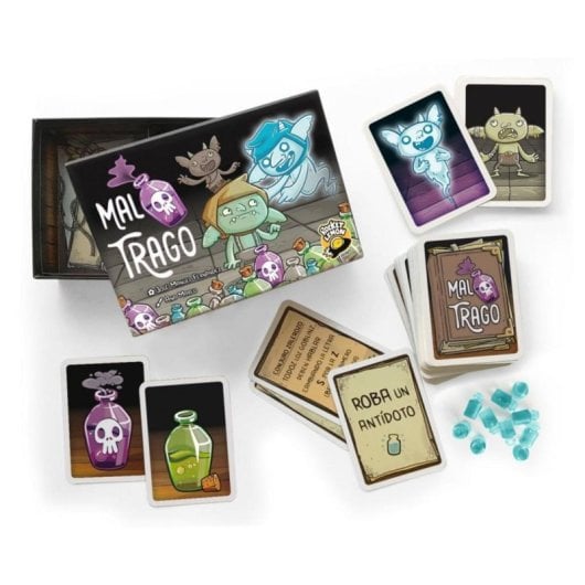 Jeu de société Mal Trago Jeu de cartes stratégique pour adultes et enfants