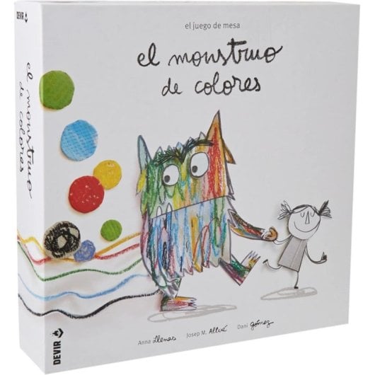 Juego de mesa Devir El Monstruo de Colores 2-5 jugadores partidas 20 min a partir de 3 años