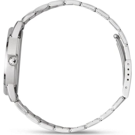 Casio MTP-1303PD-1AVEG 40mm Analogico Acciaio Inox Argento Quadrante Nero Cinturino Argento