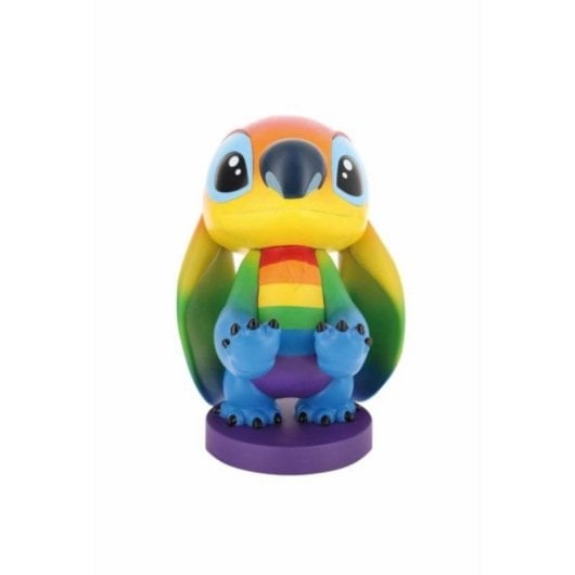 Soporte Cable Guy Disney Stitch Rainbow Multicolor Gaming Desk
