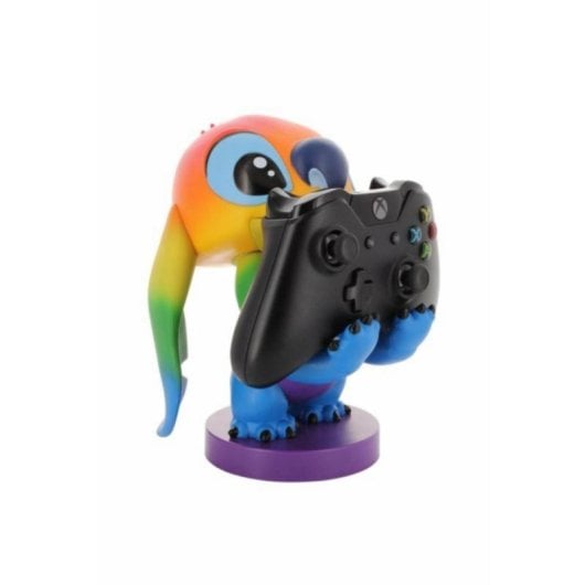 Soporte Cable Guy Disney Stitch Rainbow Multicolor Gaming Desk