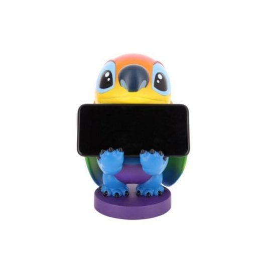 Soporte Cable Guy Disney Stitch Rainbow Multicolor Gaming Desk