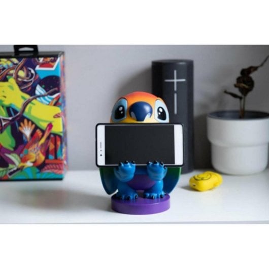 Soporte Cable Guy Disney Stitch Rainbow Multicolor Gaming Desk