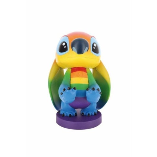 Soporte Cable Guy Disney Stitch Rainbow Multicolor Gaming Desk