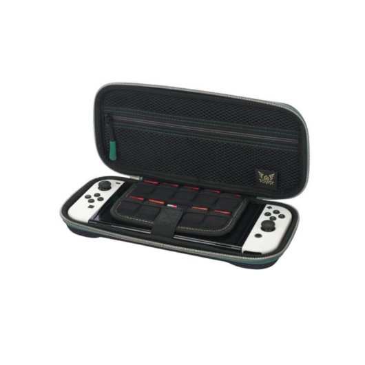 Funda protectora PowerA NSCS0207-01 Nintendo Switch rígida 9 ranuras y protector