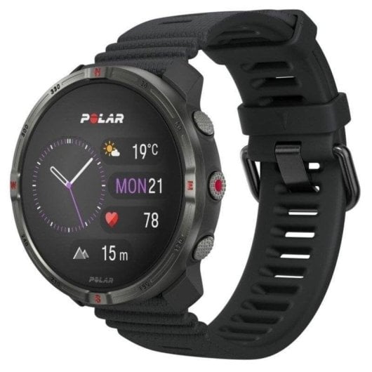 Polar Grit X2 Pro Bluetooth GPS 45mm AMOLED Noir S/L Étanche 50 m MIL-STD-810H