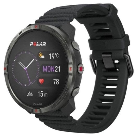 Polar Grit X2 Pro Bluetooth GPS 45mm AMOLED Noir S/L Étanchéité 50m MIL-STD-810H