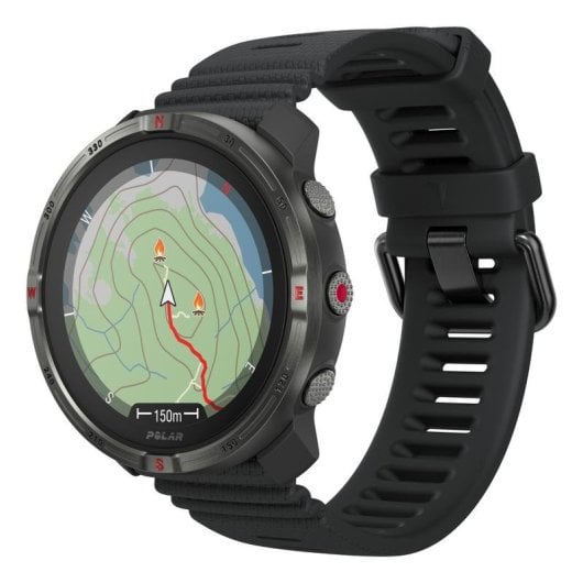 Polar Grit X2 Pro GPS Bluetooth 48mm AMOLED Preto WR100 Resistente