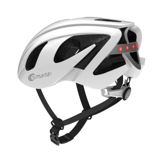 Casco Livall SH55M Smart4u Bluetooth Intermitentes Altavoces Micrófono LED Blanco