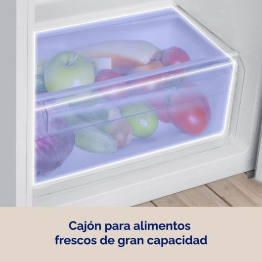 Frigorífico Dos Puertas Artica AFE2P14355L206B Defrost 143cm 206L E Blanco