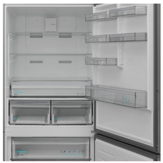 Frigorífico Combi Sharp SJ-BA35CHXIE No Frost 186cm 588L E Inox Nanofrost IceMatic