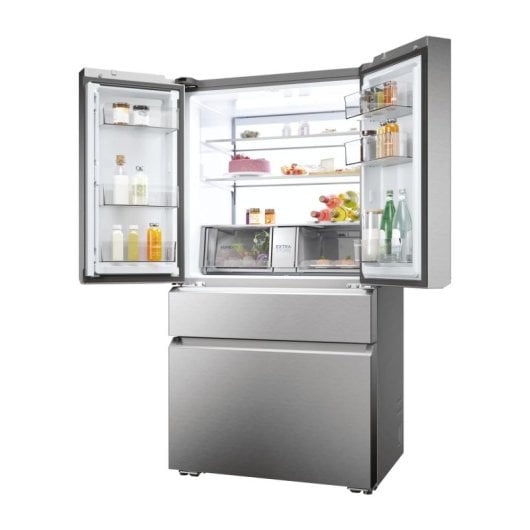 Frigorífico Americano Haier HFW7918ENMP No Frost 178cm 629L E Inox WiFi IA