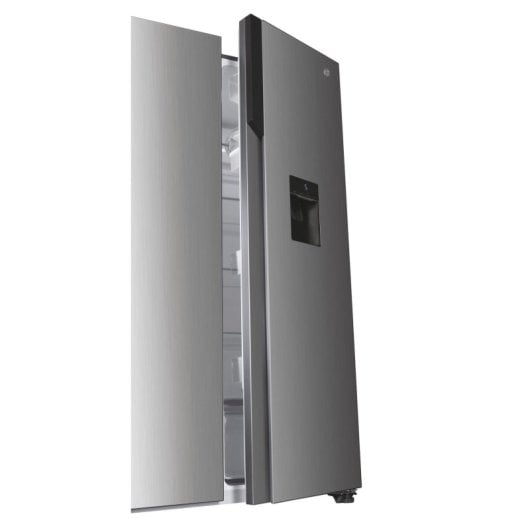 Frigorífico Americano Hoover H-FRIDGE 500 MAXI HHSBSO-6174XWD No Frost 177cm 532L E Inox Pantalla Agua