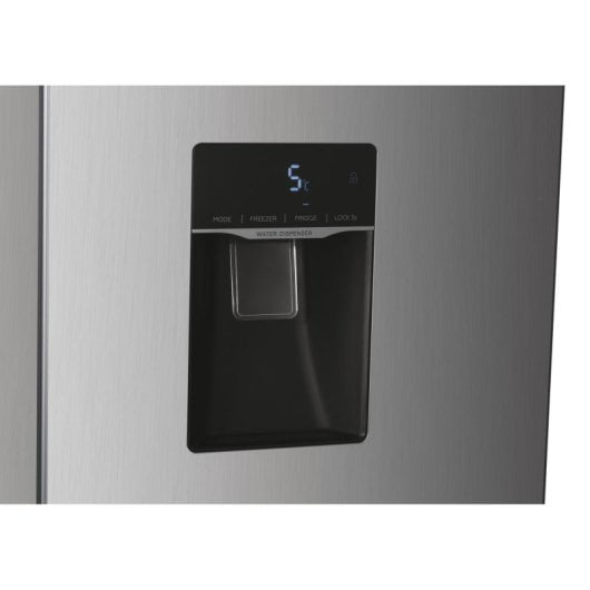 Frigorífico Americano Hoover H-FRIDGE 500 MAXI HHSBSO-6174XWD No Frost 177cm 532L E Inox Pantalla Agua