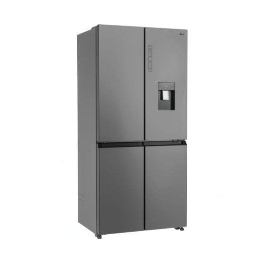 Frigorífico Americano Hoover HHCR3818EWPL No Frost 182 cm 463 L E Inox Dispensador Agua