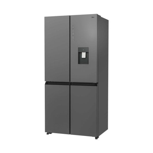 Frigorífico Americano Hoover HHCR3818EWPL No Frost 182 cm 463 L E Inox Dispensador Agua