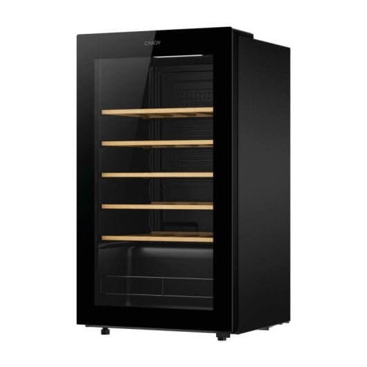 Vinoteca Candy CWC034 34 Botellas WiFi Negro Clase G Antivibración LED FSC
