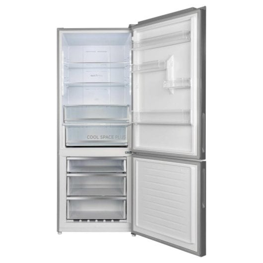 Frigorífico Combi Hoover HOCG5T718EN1 No Frost 185 cm 442 L E Inox Zona Fresca