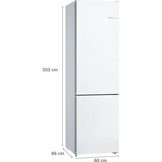 Frigorífico Combi Bosch KGN39VWDC No Frost 203cm 368L D Blanco
