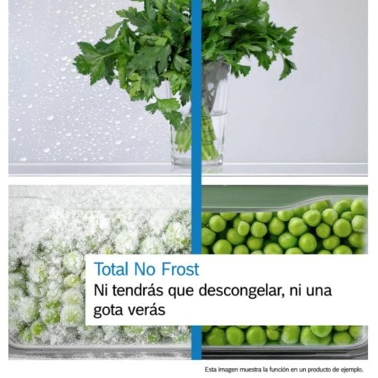 Frigorífico Combi Bosch KGN39VWEB Total No Frost 203cm 368L E Blanco