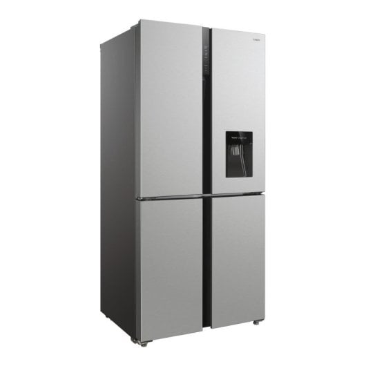 Frigorífico Cuatro Puertas Candy CQS5T918EWX1 Total No Frost 183 cm 563 L E Inox WiFi