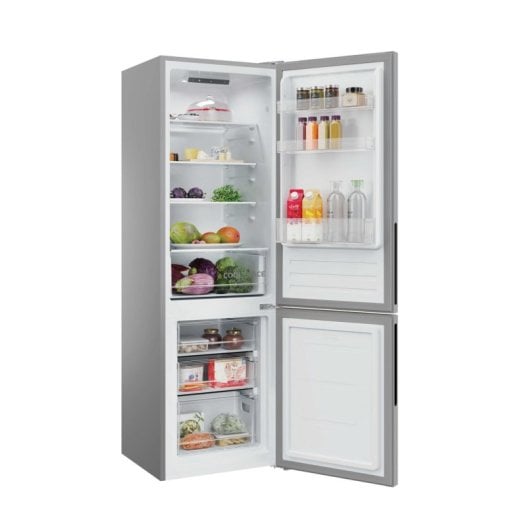 Frigorífico Combi Hoover HOCT3L517ES2 Low Frost 176cm 260L E Plata WiFi