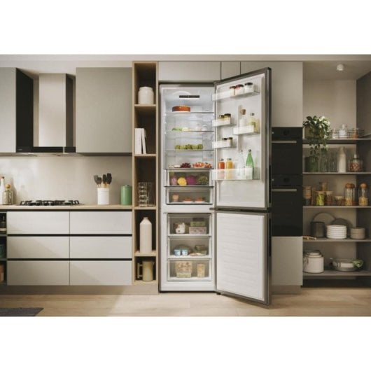 Frigorifico Combi Hoover HONCQ2T620EX No Frost 205 cm 409 L E Inox