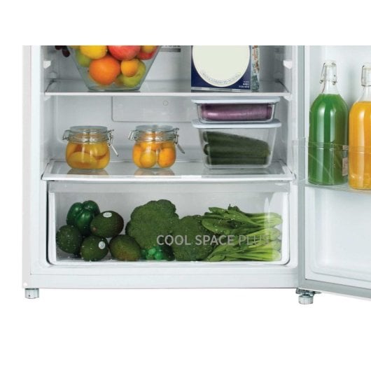 Frigorífico Dos Puertas Hoover HODG5T717EWH No Frost 168cm 410L E Blanco