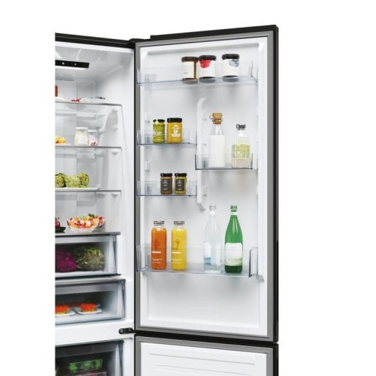 Frigorífico Combi Candy CNCQ2T620EB No Frost 205 cm 409 L E Negro WiFi
