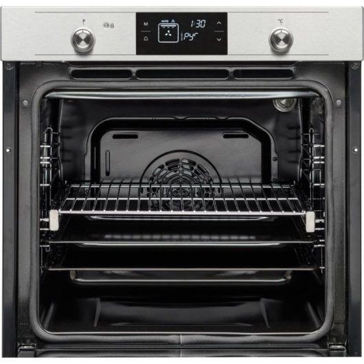 Horno eléctrico Sharp K-71V28IM2 78 L Acero inoxidable pirolítico con 4 cristales y guías telescópicas